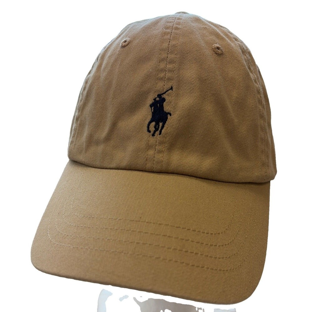 Polo Ralph Lauren Distressed Hat Logo Golf Beach Vacation Baseball Horse Dad Cap